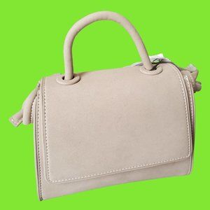 VASIC Bee Mini Faux Suede Shoulder Bag